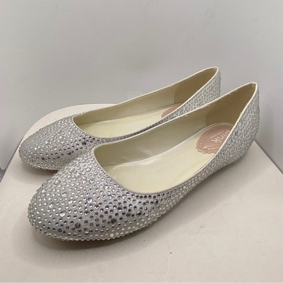 Pink Paradox London Jeweled Flats - Picture 5 of 8
